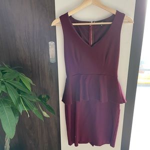 Aritzia Size 2 Peplum Dress